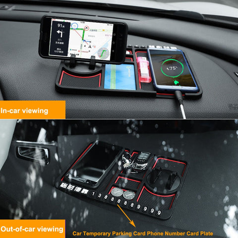 Image of Non Slip Silicone Car Dashboard Mat