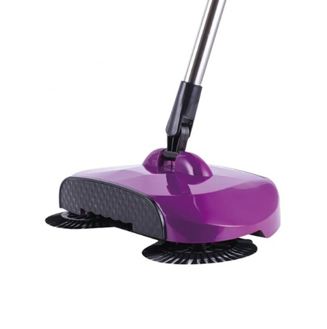 Image of 360 Broom Sweeper **No Electric or Batteries Needed!** Many Different Colors to Choose From.