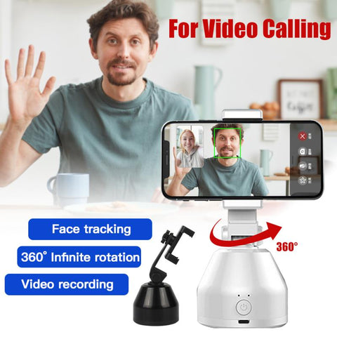 Image of 360° Rotation Face Tracking Mobile Phone Stand